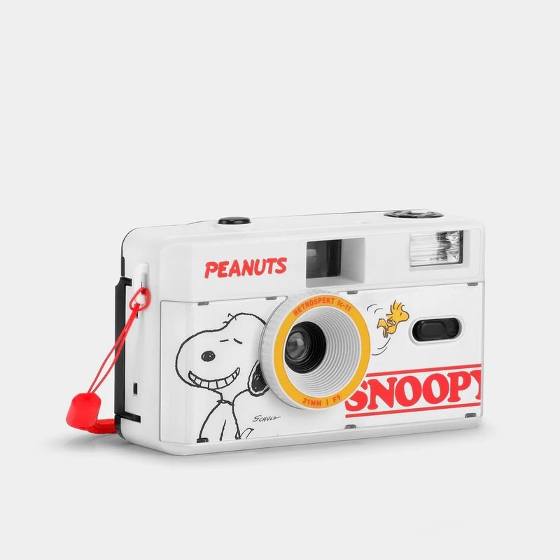 [Polaroid Grocery Store] Snoopy 135 35mm film point-and-shoot camera - อื่นๆ - พลาสติก ขาว