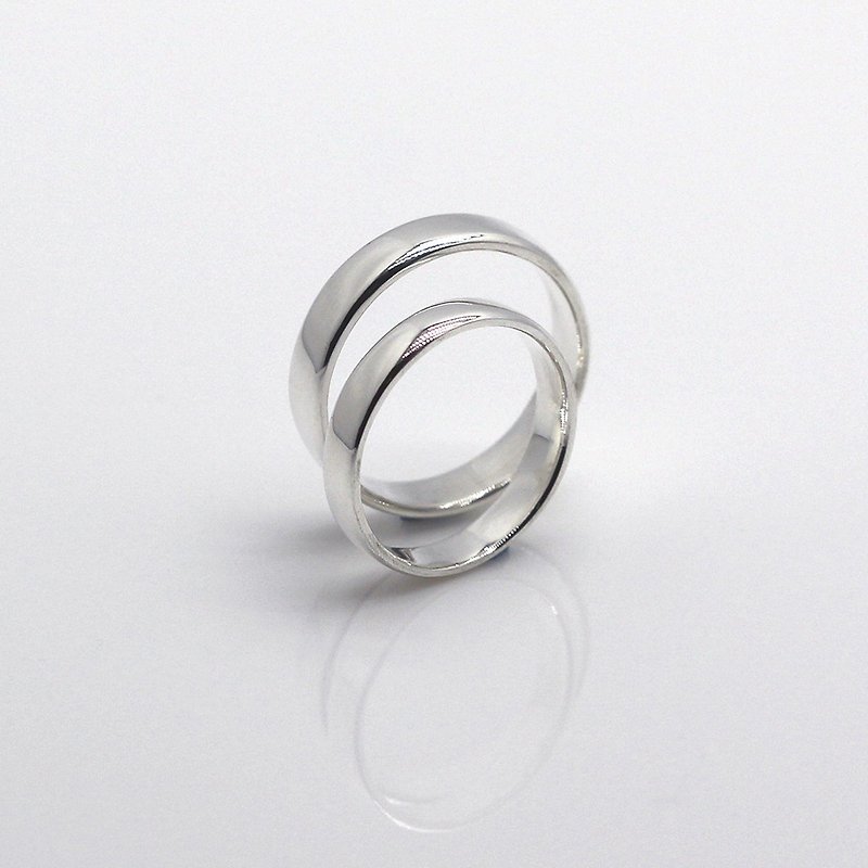 Classic sterling silver ring (Single) - General Rings - Sterling Silver Silver