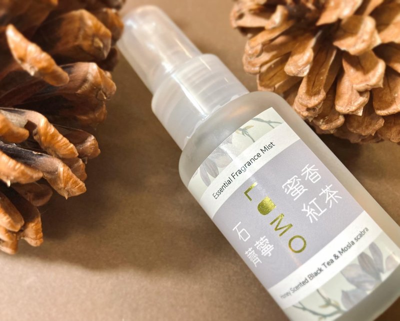蜜香紅茶&石薺薴香氛精油噴霧 50ml - 香氛/精油/擴香 - 玻璃 銀色