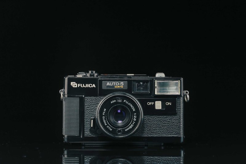 FUJICA AUTO-5 DATE #7603 #135底片相機 - 相機/拍立得/底片相機 - 其他金屬 