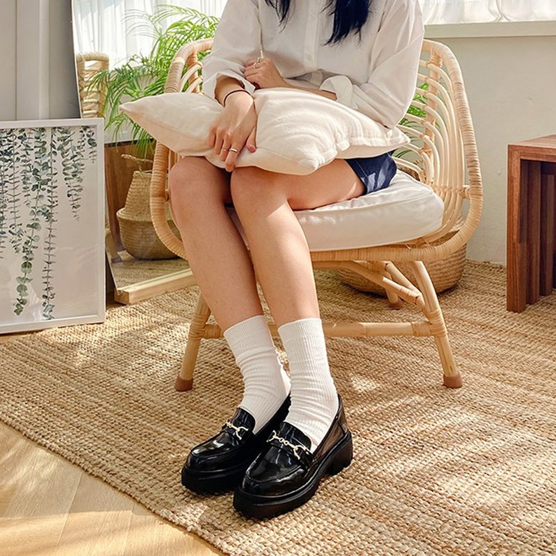 PRE-ORDER 韓國人手製 MACMOC Nobel 馬啼扣樂褔鞋 Black - 女皮鞋 - 其他材質 