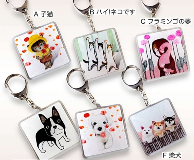 PIGGS キーホルダー　アクリルスタンド　6個セット　バラ売り不可 GCP20230029DP.jpg?v=1669882128