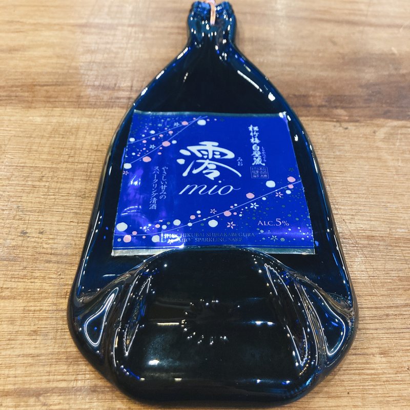 日本氣泡清酒 澪 酒瓶吊飾掛件壁掛 - 吊飾/掛飾 - 玻璃 
