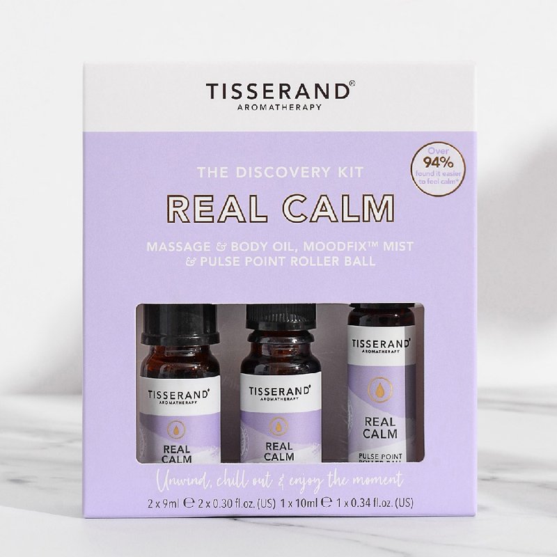 【安穩心靜超值體驗感受組】REAL CALM DISCOVERY KIT - 保養/沐浴旅行組 - 精油 