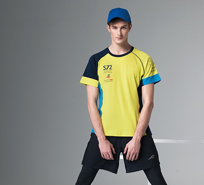 MIT 涼感圓領衫 - 男裝運動服/上衣 - 聚酯纖維 多色