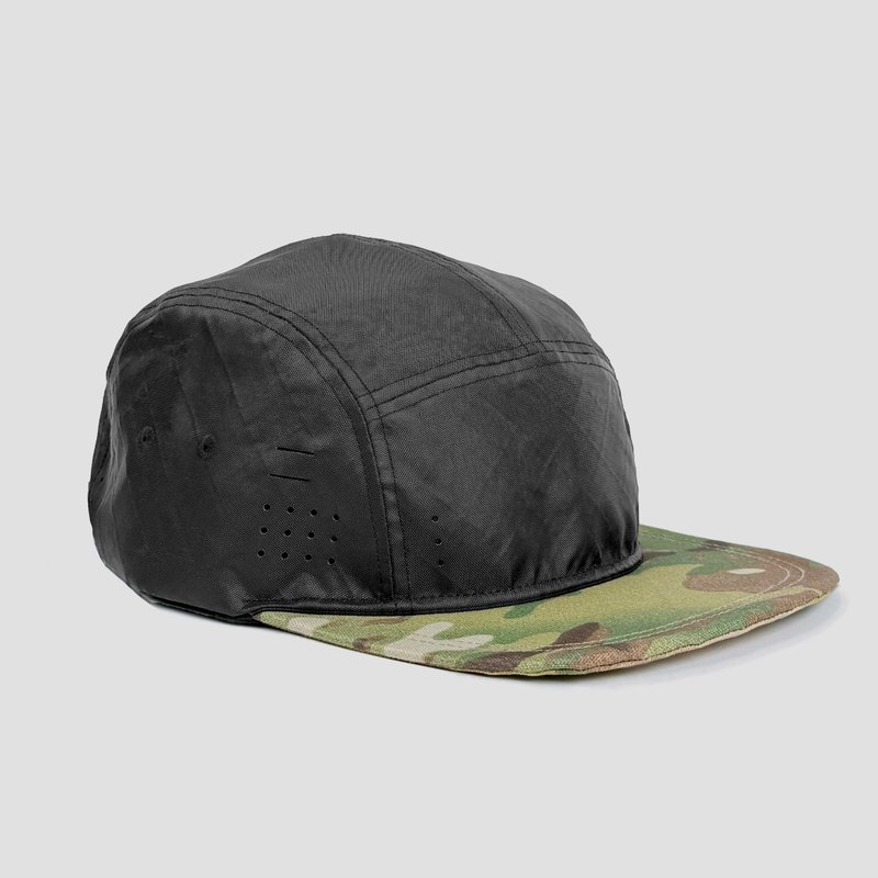 BASIX-CAMPER HAT II - 迷彩戶外平沿帽 - 帽子 - 環保材質 