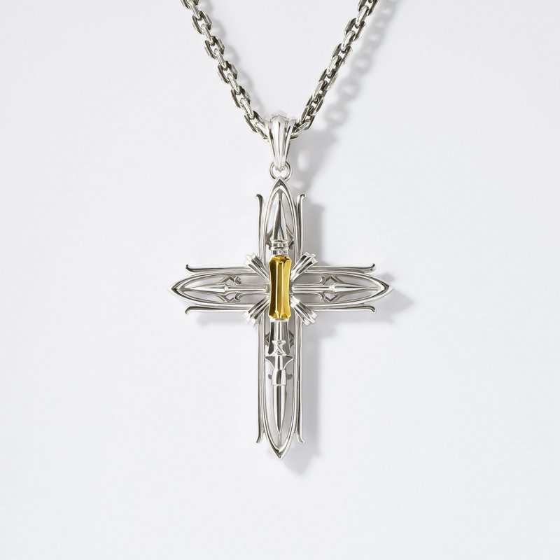 命運之矛十字架墜 Spear of Destiny Cross Pendant - 項鍊 - 貴金屬 