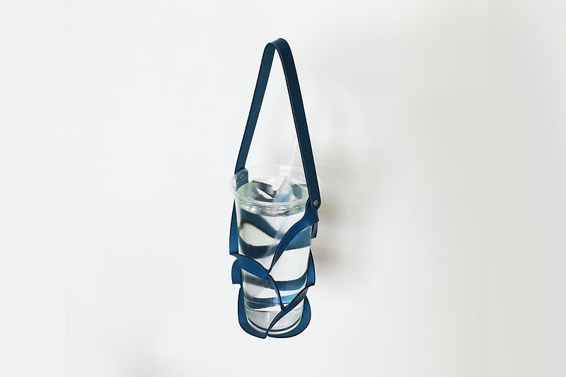SOLAR beverage bag-glacier blue. eco-friendly - ถุงใส่กระติกนำ้ - เส้นใยสังเคราะห์ สีน้ำเงิน
