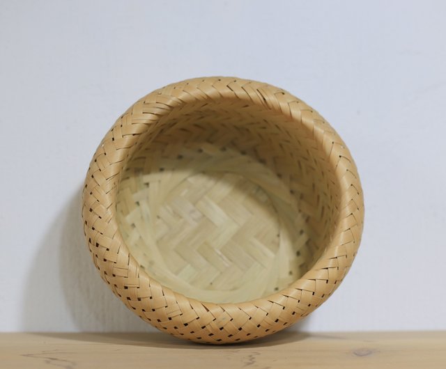 Thread 樣專用 竹籃子？ 竹製物 2 點 花器 古美術 500x0.jpg
