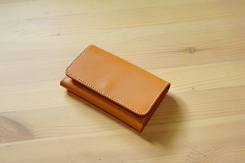 Double-layer business card holder - Card Holders & Cases - Genuine Leather Brown