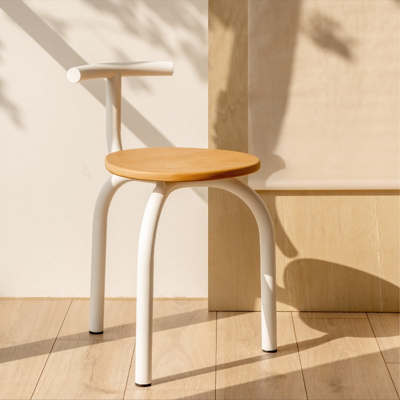 OGLE Chair | Powder coated steel chair | White - Chairs & Sofas - Other Metals White