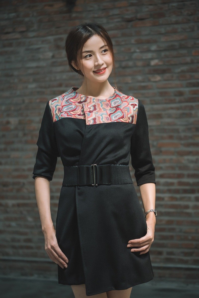 太陽城 - 女大衣/外套 - 羊毛 黑色