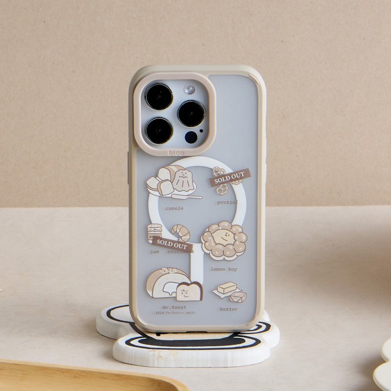 The Butters美味清單極光霧透MagSafe iPhone手機殼 - 手機殼/手機套 - 塑膠 多色