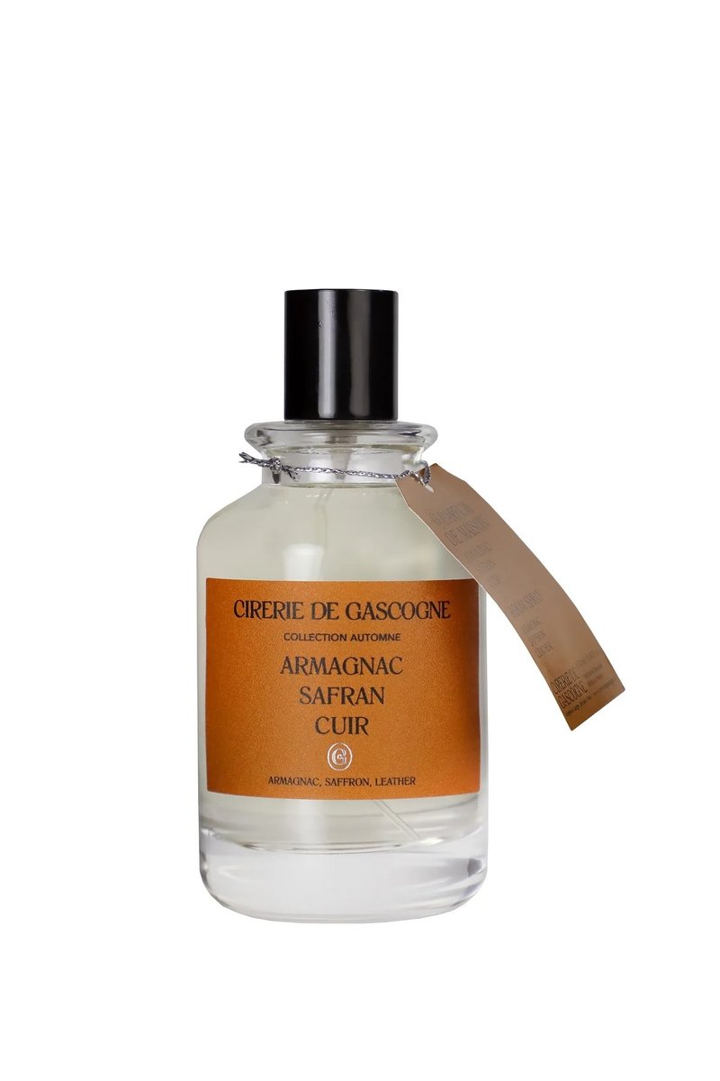 Cirerie de Gascogne Room Spray - Armagnac-Saffron-Leather 100mL - น้ำหอม - กระดาษ สีนำ้ตาล