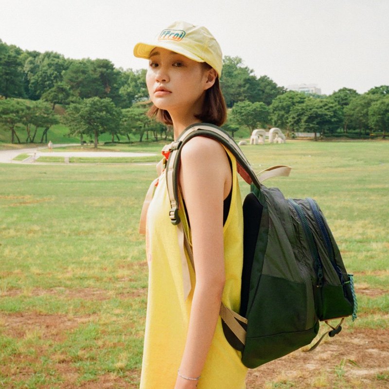 ballcap_lemon / 6 color - หมวก - ไนลอน สีเหลือง