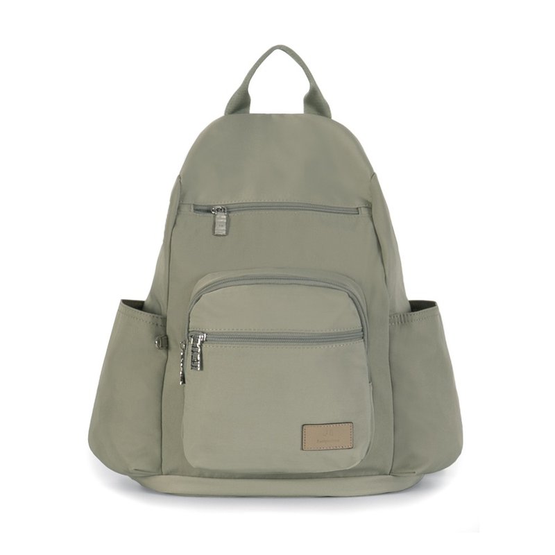 後背包 幻漾防盜尼龍後背包-大款-6111-8-多色任選 - 後背包/背包/書包 - 尼龍 綠色