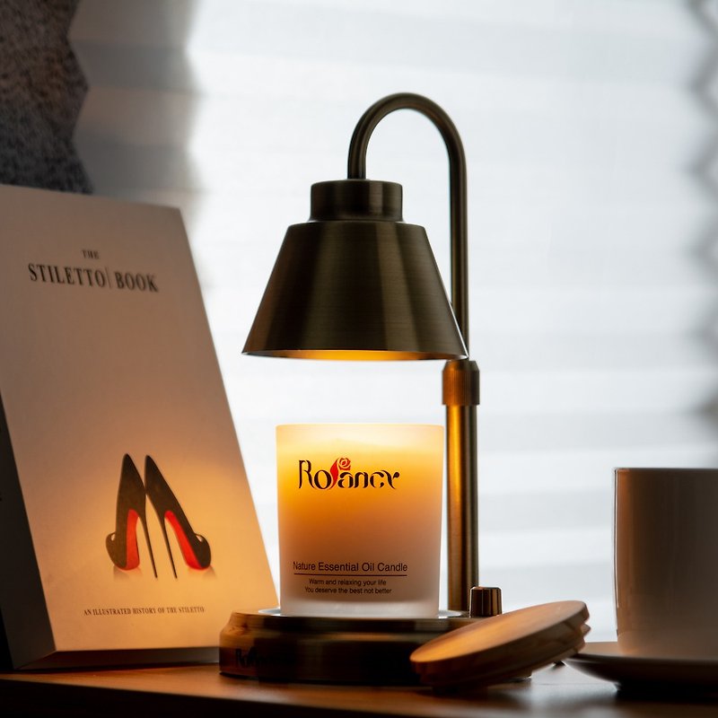 【Rofancy】Candle Fragrance Lamp-Extreme Bronze - โคมไฟ - โลหะ 