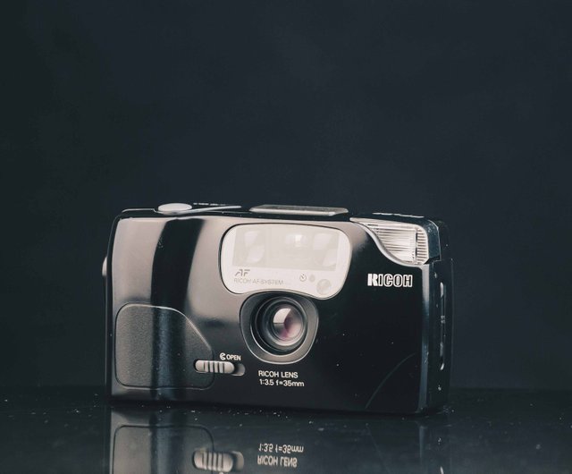 RICOH FF-9s DATE＃796＃135フィルムカメラ - ショップ Rick