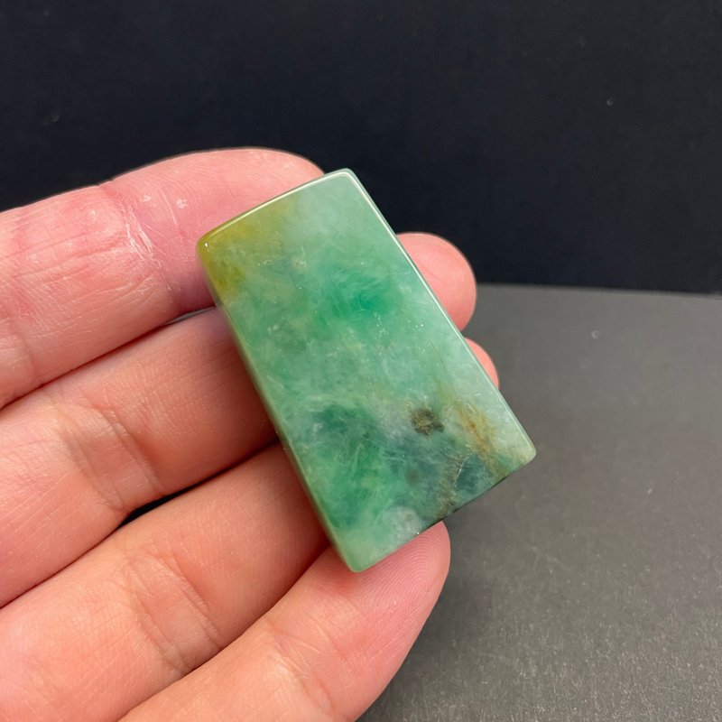 Hanyu Jewelry. Natural Grade A Jade. Three-color Jade No Trouble Pad, Plain Pad. Safe and Sound. Old - Other - Jade 