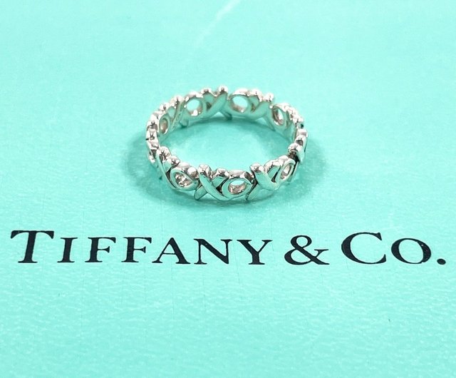 美品 Tiffany ラブキス リング シルバー925 ビンテージ 8号 人気 楽天市場】ティファニー TIFFANY＆CO ラブ キス パロマ・ピカソ