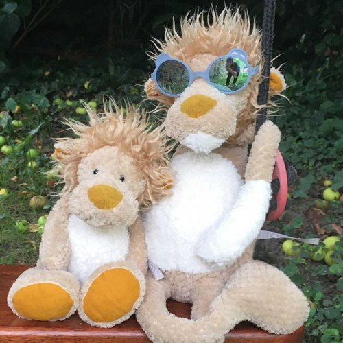 Moulin Roty 法國 Moulin Roty Bazar 童話獅子玩偶 (小)