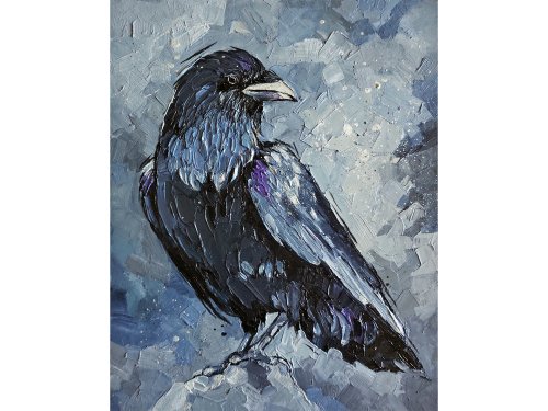 カラス 油絵 2点セット 原画 手描き オリジナル 2025厳選】カラス 油絵の人気商品｜グローバル通販Pinkoi