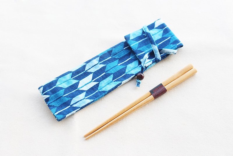 Retro fletching chopsticks sets / pouch - Chopsticks - Other Materials 