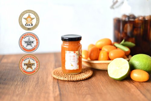 小甜心 手工果醬 2022日本柑橘果醬大賽金獎及英國柑橘果醬銅牌作品--梅釀金柑
