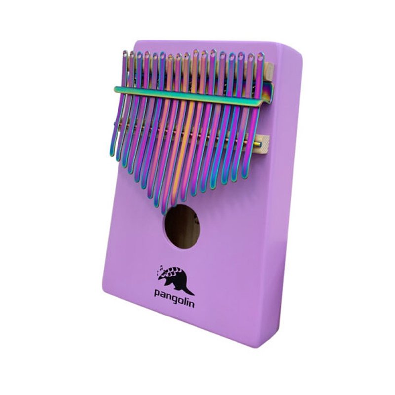 愛惜資源馬卡龍卡林巴琴 贈調音器+台灣製書包+透明琴架 紫丁香 - 吉他/樂器 - 木頭 紫色