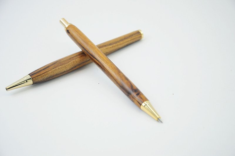 【Log Mechanical Pencil-Pistacia】 - ดินสอ - ไม้ สีนำ้ตาล