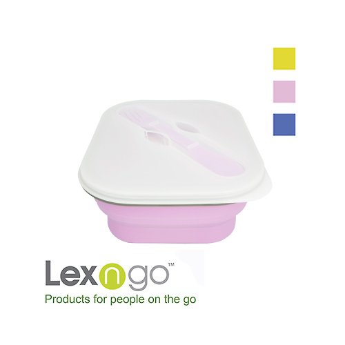 JB Design親子生活館 Lexngo可折疊義大利麵盒-紫色