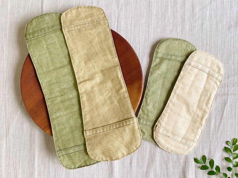 布衛生棉 補充棉墊四件組 - 布衛生棉/生理用品 - 棉．麻 
