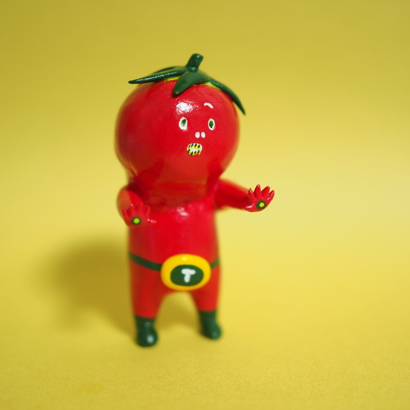 tomato - 公仔/玩偶 - 黏土 紅色
