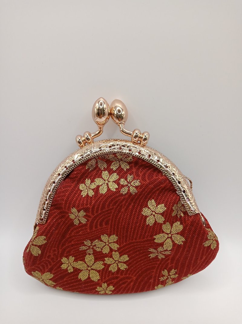 ゴールドバッグ 8.5cm 日本製小銭入れ - 小銭入れ - その他の素材 