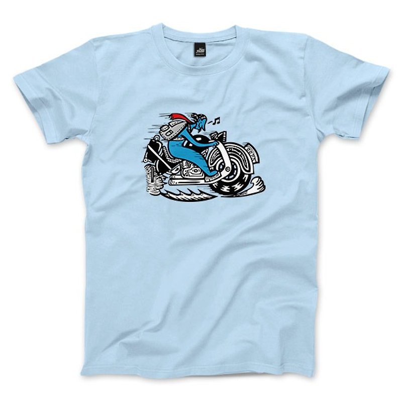 FREEDOM-Aqua-Unisex T-shirt - Men's T-Shirts & Tops - Cotton & Hemp Blue