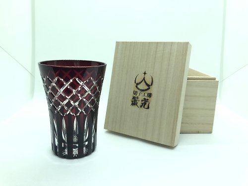 kirikoshinkou~japanese cut glass~ 矢来タンブラー