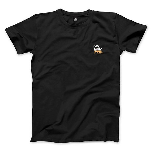 ViewFinder 熊熊飛起來 - 黑 - 中性版T恤