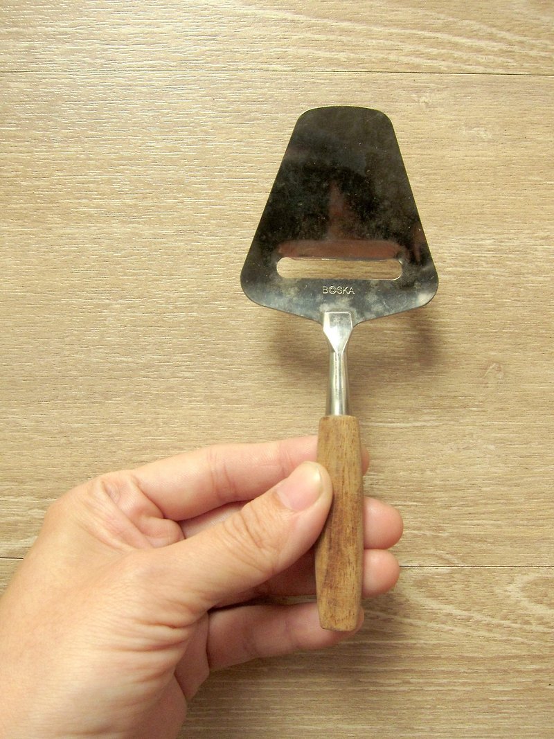 オランダboskaチーズ削りくず短いナイフ - 調理器具 - 金属 ブラウン