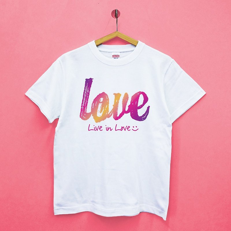 Love Live (Powder) Japan United Athle Cotton Neutral T-Shirt - เสื้อฮู้ด - ผ้าฝ้าย/ผ้าลินิน 