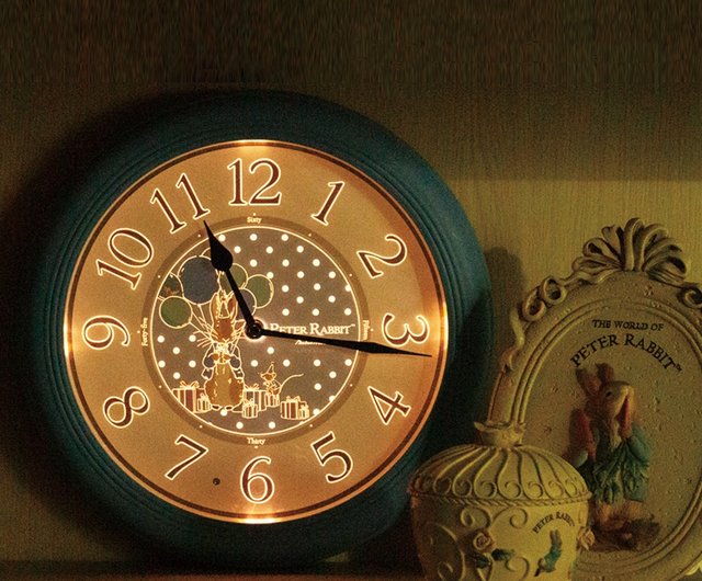 ピーターラビット ピーターラビット クロック - ハッピーピーター