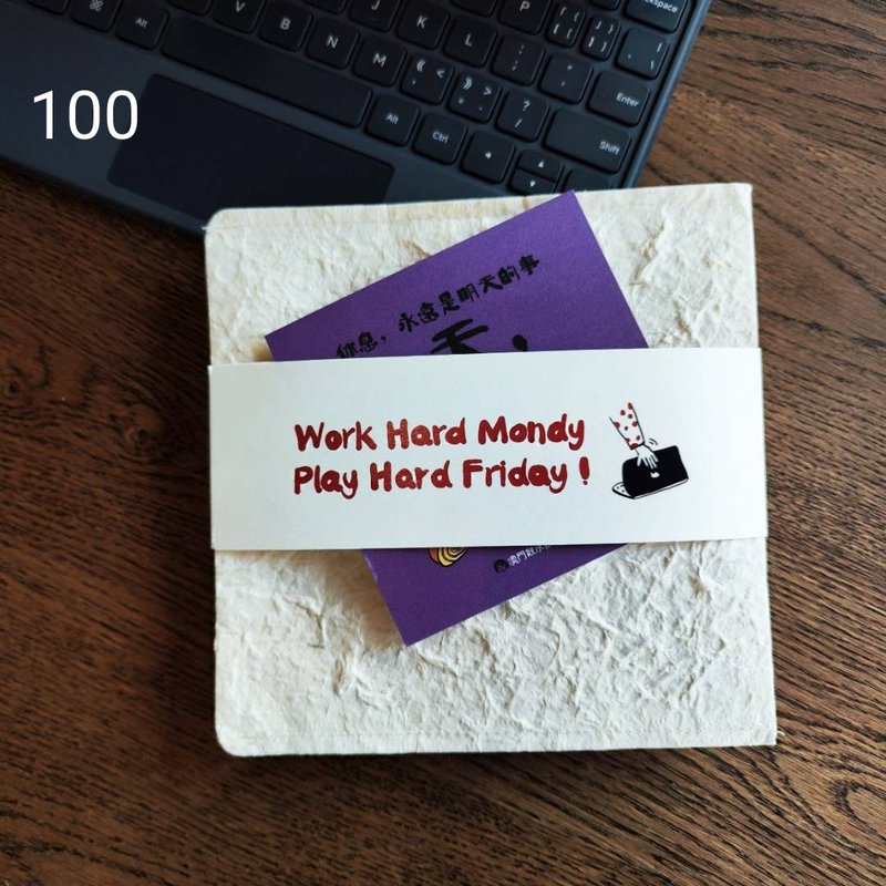 100個－我的手繪職場一周無限LOOP棋盤 - 擺飾/家飾品 - 絲．絹 白色
