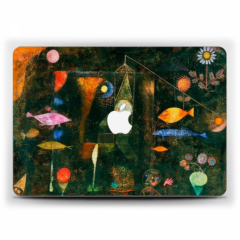 MacBook case MacBook Air MacBook Pro Retina MacBook Pro case artwork Klee  1756 - เคสแท็บเล็ต - พลาสติก 