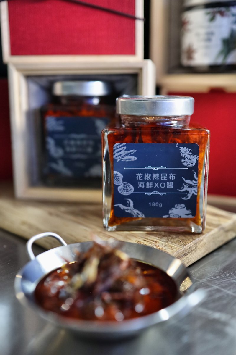 Sichuan Pepper Seafood XO Sauce - Sauces & Condiments - Fresh Ingredients Black