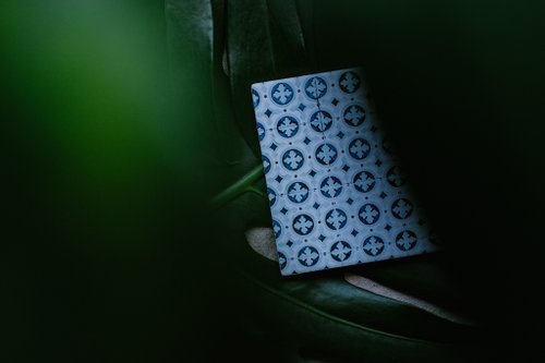 Slim Leg Man 細腿男 葡萄牙花磚杯墊 l D-4 l 於里斯本拍攝花磚圖案後復刻設計