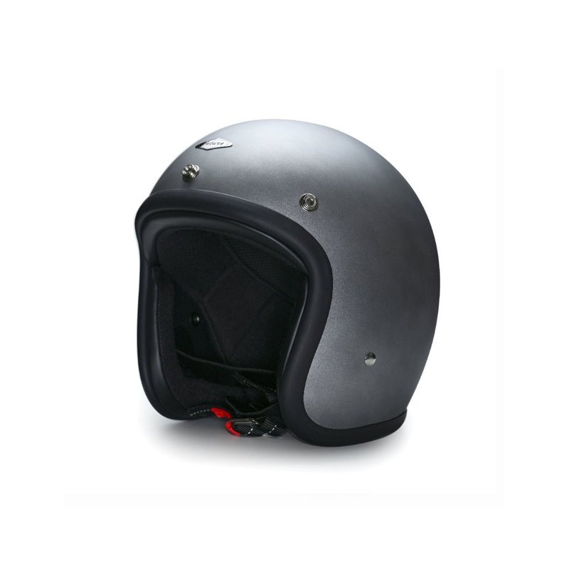 FETURE飛喬-500TX-Compact Shell-小帽體安全帽-平光深曜銀 - 電單車頭盔 - 其他材質 銀色