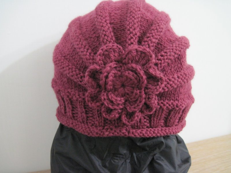small cherry - Hats & Caps - Wool Purple