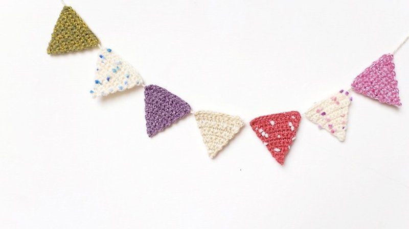 Spring Limited. Sweet Berry milk pennant - Items for Display - Other Materials 