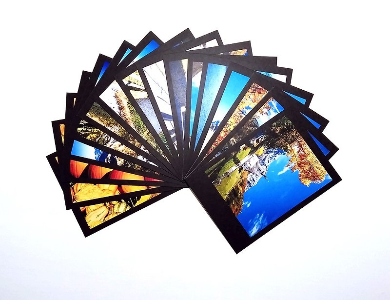 攝影明信片組(16枚) | 貝希特斯加登的秋天-巴伐利 - 心意卡/卡片 - 紙 多色