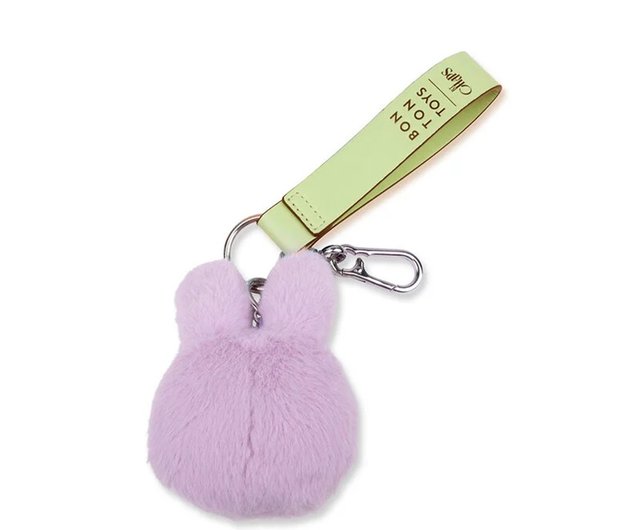 d*3様 HAPPY LAWSON 限定 ミッフィー チャーム ミッフィー アクリル＆ウッドチャーム お花 青 キーホルダー