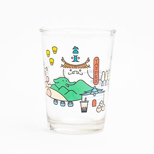 來好 LAI HAO 台灣城市紀念啤酒杯/玻璃杯(台北特別款) 台灣紀念品/禮物